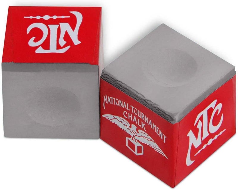 Silver Cup National Tournament Pool cue Billiard Premium Chalk - ONE Dozen - Image 3